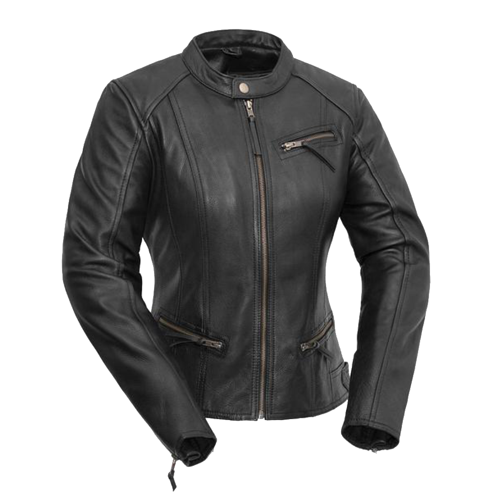 VL618 Vance Leather Ladies Premium Leather 3 Pocket Jacket – Daytona ...